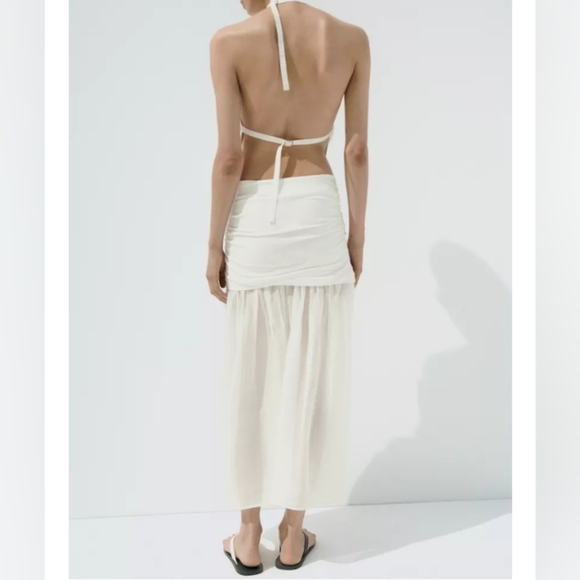 Zara Combination Midi Skirt - Picture 2 of 4